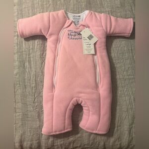 Magic Sleepsuit Pink Baby Sleepwear